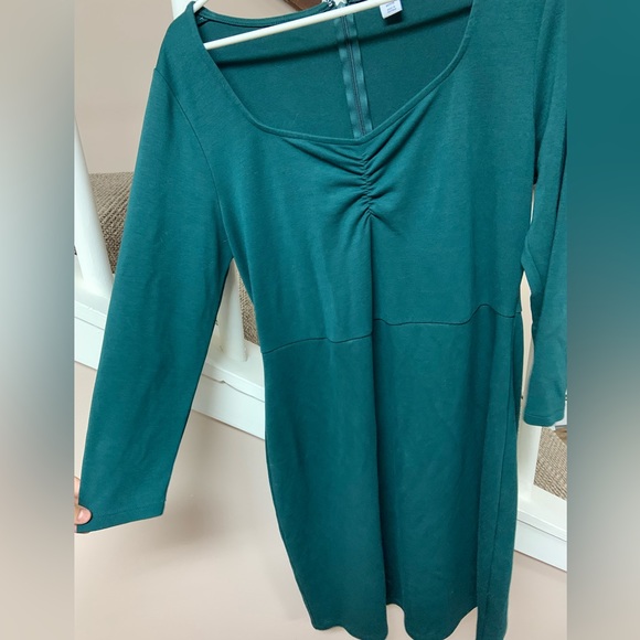 Old Navy Turquoise Dress, Size Lp - Picture 4 of 9